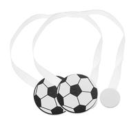 VALICLUD 2piezas Unidades Sujeta Cortinas Magnéticas con Diseño Futbolístico Abrazaderas Creativas para Cortinas Sin Perforación Accesorios Decorativos para Dormitorio Infantil