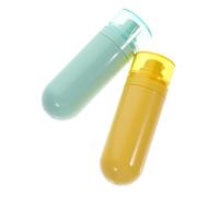 VALICLUD 2Piezas Viaje Reutilizables Cosméticas Portátiles de Sub de Champú y Material Seguro y Duradero
