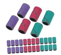 VALICLUD 3 Cajas Círculo De Lijado Clavos Arena Bandas Para Lijar Uñas Manicura Bien Pulido Profesional Almohadillas Banda De Lijado Bandas De Lijado Papel De Lija