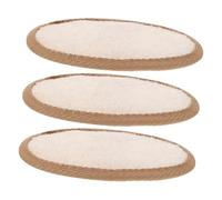 VALICLUD 3 De Baño De Lufa Con Formas Naturales Para Adultos Exfoliantes Para La Piel Para La Ducha Almohadillas De Lufa Esponjas De Baño De Tela