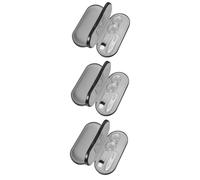 VALICLUD 3 Juegos Organizador de Gafas de Doble Estuche de Viaje Portátil para Lentes Funda Transparente y Almacenamiento Práctico para Gafas para Uso Diario