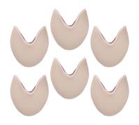 VALICLUD 3 Pares de Protectores para Punteras de Ballet de Tela Antideslizante Almohadillas Suaves para Antepié Color Piel Plantillas para Zapatillas de Punta para Danza y Ballet