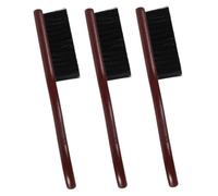 VALICLUD 3 Piezas Cepillo De Barba Cepillo De Peluqueria Cepillo Para Barba Cepillo Para Vello Facial Cepillo De Peluquero Profesional Brocha De Afeitar Para Barba Cepillo De Madera Nailon