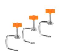 VALICLUD 3 piezas Clip de Fijación para Máquina de Pasta Manual de Accesorio de Sujeción para Manivela Abrazadera de Montaje para Herramienta de Cocina Compatible con Máquina de Hacer