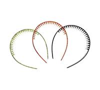 VALICLUD 3 piezas Diademas de Dientes de Unisex Antideslizantes para Mujeres y Niñas Accesorios Elegantes para Sujetar el Cabello Fiestas y Diario