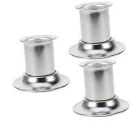 VALICLUD 3 Piezas Extintor de Moxa Inoxidable Base para Moxibustión Resistente Altas Evita Quemaduras para Uso Doméstico