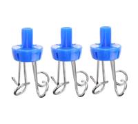 VALICLUD 3 piezas Gancho para Soporte de Infusión de Acero Inoxidable Accesorio Resistente para Rack Vertical Clínicas y Hospitales