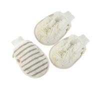 VALICLUD 3 Piezas Guantes Exfoliantes para Ducha de Diseño Ergonómico Adecuados para Tipos de Guantes para Exfoliación Corporal Limpieza y Cuidado