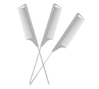 VALICLUD 3 Piezas peines de de rata dentado peine de burlas de de rata desenredar estilo cabello de peinado desenredante Fibra de carbon