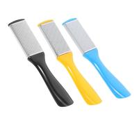 VALICLUD 3 Piezas Pies Removedor De Callos Herramienta Para Pedicura Removedor De Piel Muerta Exfoliante Para Piel Muerta Limas Para Pies