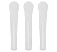 VALICLUD 3 Piezas Trituradora Mortero de Cocina Machacador de Ajo de Cerámica Blanco para Frutas y Especias, Uso Doméstico en Cocina