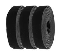 VALICLUD 3 Rollos Rollos de Cinta Autoadherente de Doble Cara 5 M X 2,5 Cm, Bridas Reutilizables para Gestión de Cables y Jardinería, Cinta Ajustable Resistente para Organización y Sujeción