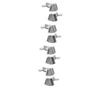 VALICLUD 3 Series Gemelos Para Camisas De Negocios Adulto Padrinos De Boda Papá Brazalete Bisuteria Hombre Gemelos Hombre Accesorio De La Camisa Gemelos Para Boda Cobre Black 2 Piezas X 3