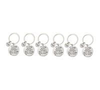 VALICLUD 3 Series Llavero Con Adorno De Atrapasueños Llavero Creativo Con El Primer Anillo De Papá Colgante Decorativo 2 piezas x 3