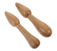 VALICLUD 3 Series Masaje Manual Pluma De Acupuntura De Acupuntura Ligeras Suministros De Masaje Simples Prácticos Bolígrafos De Masaje De Madera 2 Piezas X 3