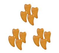 VALICLUD 3 Series Tabletas De Raspado De Madera Cuerpo Más Junta Músculo Tabla De Raspado Limpieza Masaje De Raspado Masajeador De Raspado Facial 4 Piezas X 3