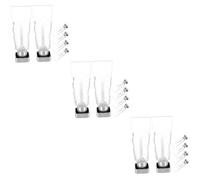 VALICLUD 3 Series Tubo De Brillo De Labios Tubo Vacío Brillo Labial De Labios s De Brillo De Labios De Brillo Labial Transparente Labial Recargable 6 Piezas*3