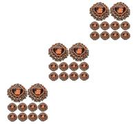 VALICLUD 30piezas Botones De Decorativos Rhinestones Para Costura De Perfectos Para Abrigos y Chaquetas Diseño Vintage y Elegante