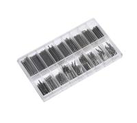 VALICLUD 360piezas Herramientas para Relojes Kit De Pasadores De Acero Inoxidable Reparación y Joyería