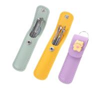 VALICLUD 3juegos Cucharas Para Orejas De Dibujos Animados Limpiador De Oídos Portátil De Inoxidable Herramientas Para Limpiar Oídos Kit Para Quitar Cera De Para Uso Casa