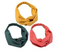 VALICLUD 3piezas Accesorio De Cabello Para Mujer Diadema De Pañuelo y Aro Elástico Para Cabellera