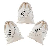 VALICLUD 3piezas Bolsas para Pan Miniatura Hechas Lino Reutilizables con Cordón Fresco para Casa