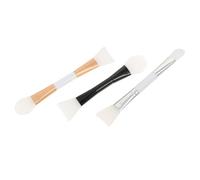 VALICLUD 3piezas Cepillo Para Mascarilla y Barra Para Mascarilla De Silicona Herramientas Manuales De Bricolaje De Doble Extremo Agitador Facial Para Uso Spa