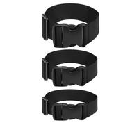 VALICLUD 3piezas Cinturón Extensor Ajustable para Fanny Pack y Mochilas Correa De Sujeción para Viajes y Actividades Al Aire Compatible Equipaje y Accesorios