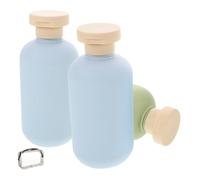 VALICLUD 3piezas Combinación De Botellas De Lavado Para Champú y Acondicionador Para Viajes y Uso Diario