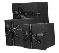 VALICLUD 3piezas Conjunto De Caja De Obsequio De Cajas Para Envolver Para Decoración De Cumpleaños Festivales y Envoltura De