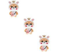 VALICLUD 3piezas Difusor De Para Coche Clip De Ventilación Perro De Dibujos Animados Diseño Divertido y Decorativo Aromaterapia Para Olores y Estrés Instalación Rápida y Fácil Apto