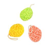 VALICLUD 3piezas Esponja de Baño de Panal Esponjas Limpiadoras Corporales para Baño Bolas y Ducha de Limpieza para Uso Diario la Ducha