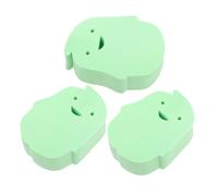 VALICLUD 3piezas Esponja de Baño para Recién Nacidos Forma de Pingüino Esponja Marina Natural Suave para Bebés para Baño Infantil