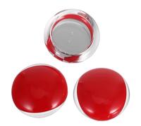 VALICLUD 3piezas Estuche Compacto Espejo Organizador de Almacenamiento de Pestañas Postizas Caja de Maquillaje Portátil para Mujeres Bandeja para Pestañas Estuche Vacío para Rubor