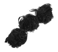 VALICLUD 3piezas Pelota De Baño Exfoliante Corporal De Esponja Vegetal Bolas De Malla Para Ducha Duraderas y Elásticas Accesorios De Limpieza Para Baño