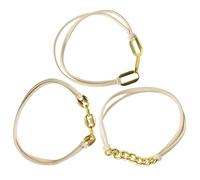 VALICLUD 3piezas Pulseras Pelo Coleteros Elásticos Gomas Pelo Cuerdas Para Mujer Accesorios Cabello