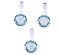VALICLUD 3piezas Reloj De Enfermera Colgante De Diseño Elegante y Clip Reloj De Bolsillo para Profesionales Salud