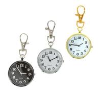 VALICLUD 3piezas Reloj Fob Colgante De Llave De Pecho Hebilla De Llave Multifuncional para Médicos y Enfermeras