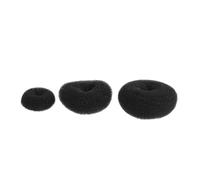 VALICLUD 3piezas Rizador De Pelo Moño Tipo Donut Accesorios Cabello Máquina Para Hacer Moños Trenzas Francesas Dona Almohadilla Esponjosa Cabello