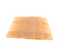 VALICLUD 3piezas Silicona Para Ejercicios De Práctica De Maquillaje Suministro Para Cejas Falsa De Práctica Kit De De Microblading Para Salas De Entrenamiento