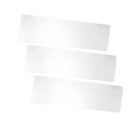 VALICLUD 3piezas Tabla De Mechas Para Teñir El Cabello Unidades Transparente Reutilizable Práctica Para Coloración Casa y Salones De Belleza