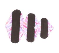 VALICLUD 3piezas Toalla Sanitaria Bambú Lavable Compresas Sanitarias Reutilizables Compresas Menstruales Absorbentes Diarios Para Uso Diario Para Cuidado Personal Ciclo Menstrual