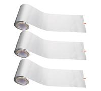 VALICLUD 3rollos Aluminio Permanente Para Peluquería Lámina De Aluminio Para Iluminar Esmalte De Uñas Albal Para Teñir El Cabello