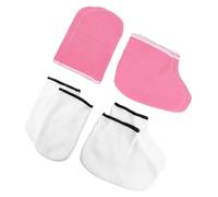 VALICLUD 4 Pares Mascarilla para Manos y Pies Guantes de Baño de Parafina y Protectores de Pies para Baño de Cera para Cuidado de Manos y Spa