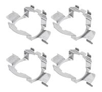 VALICLUD 4 Piezas Adaptadores LED Coches Clips de Retención Resistentes y Ajustables Montaje Fácil sin Modificar Kit para Bombillas de Faros Homologadas