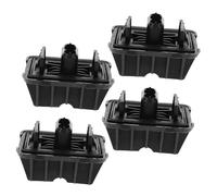 VALICLUD 4 Piezas Almohadillas de Goma para Elevador de Automóviles de Base de Soporte de Goma para Gato Hidráulico Accesorios Resistentes para de Coches y Camiones