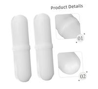 VALICLUD 4 piezas Barra Agitadora Magnética Cilíndrica Blanca para Taza Autoagitadora Compacta Superficie Compatible con Mezcladoras Magnéticas para Bebidas y Laboratorio