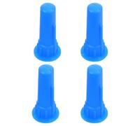 VALICLUD 4 Piezas Boquillas Dispensadoras para Pistola de Calafateo Neumática, Punta Aplicadora de Precisión para Sellador de Azulejos y Bañeras, Boquilla de Plástico Resistente para Uso