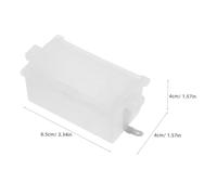 VALICLUD 4 Piezas Caja de Batería para Estufa de Gas Caja de Plástico Resistente para Suministro de Energía Accesorios para Cocina Interior y Exterior Fuente de Alimentación Portátil