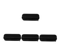 VALICLUD 4 Piezas Contenedor De Cepillo De Porta Cepillos De De Pared Poseedor Soporte Magnético Soporte De Cepillo De Eléctrico Caja De Cepillo Portátil Negro Eva